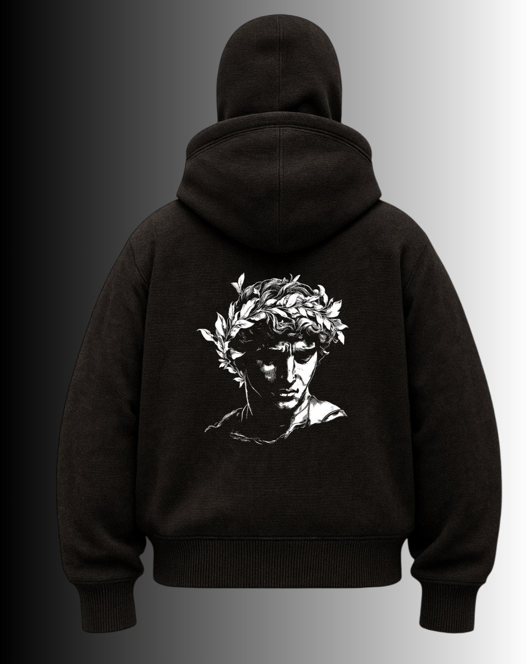 Samuray Kapüşonlu ZIP GOD SWEATSHİRT