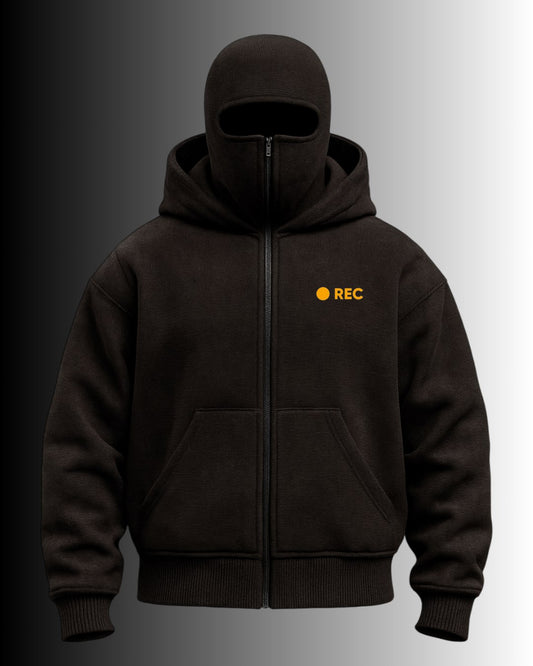 Samuray Kapüşonlu ZIP REC SweatShirt