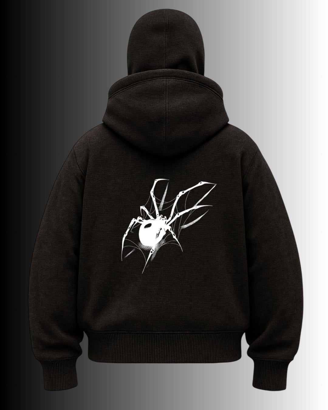 Samuray Kapüşonlu ZIP SPIDER SweatShirt