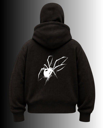 Samuray Kapüşonlu ZIP SPIDER SweatShirt