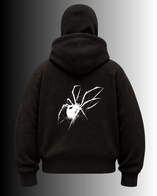 Samuray Kapüşonlu ZIP SPIDER SweatShirt